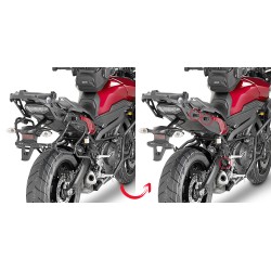 Givi Βάσεις Πλαϊνών Βαλιτσών V35 PLXR2122 για Yamaha MT-09 Tracer '15-