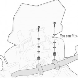 Givi Κιτ Τοποθέτησης 03SΚΙΤ για S900A