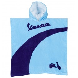 VESPA Μπουρνούζι Θαλάσσης Παιδικό Γαλάζιο/Μωβ 