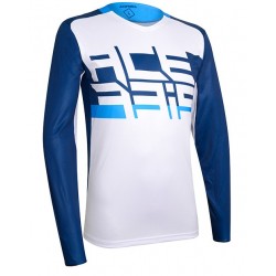 Acerbis Μπλούζα MX Sasansi Μπλε/Άσπρο 23300.245