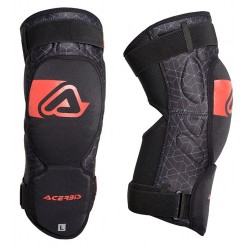 Acerbis Επιγονατίδες X-Knee 23454 Μαύρο/Κόκκινο Acerbis Επιγονατίδες X-Knee 23454 Μαύρο/Κόκκινο