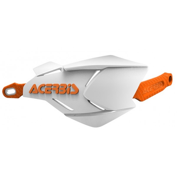 Acerbis Χούφτες X-Factory 22397.229 Άσπρο/Πορτοκαλί ΑΞΕΣΟΥΑΡ ΜΟΤΟ