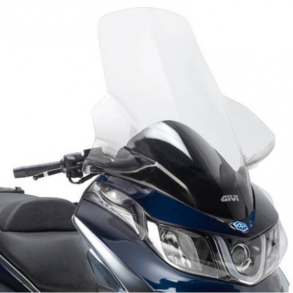 Givi Ζελατίνα Piaggio X10 125-350-500 '12-'16 D5604ST ΖΕΛΑΤΙΝΕΣ & ΚΙΤ ΤΟΠΟΘΕΤΗΣΗΣ