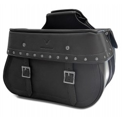 Nordcode Πλαϊνές Τσάντες Rebel Custom Μαύρες 40 lt Soft Bags / Σαμάρια