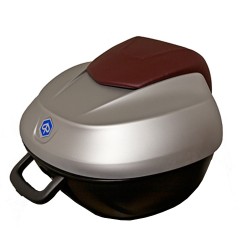 Piaggio Βαλιτσάκι Beverly 350 36L Ασημί 760/B