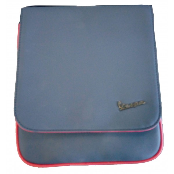Vespa Τσαντάκι Ώμου Συνθετικό Δέρμα Μπλε / Κόκκινο Τσάντες & Σακίδια & Βαλίτσες