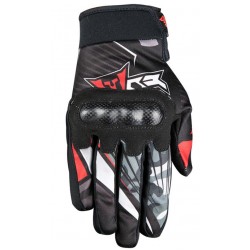Fovos Γάντια MX Atlas Μαύρο / Κόκκινο