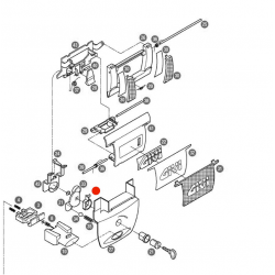 Givi Κουμπί Z234A Για Άνοιγμα Χερουλιού "Α" Ε52 Σχάρες βαλιτσών