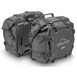 Givi Πλαϊνές Τσάντες GRT720 Canyon 25+25l Αδιάβροχες Givi Πλαϊνές Τσάντες GRT720 Canyon 25+25l Αδιάβροχες