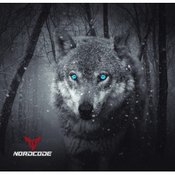 Nordcode Φουλάρι Tube Neck 12 Wolf Μαύρο / Γκρι ΕΝΔΥΣΗ