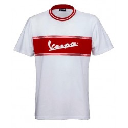 Vespa Μπλούζα T-Shirt Racing 60's Άσπρη /Κόκκινη