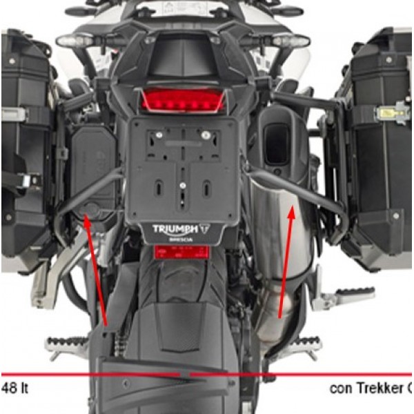 Givi Βάσεις Πλαινών Βαλιτσών PLO6415CAM TIGER 900 '20 ΒΑΛΙΤΣΕΣ / ΒΑΣΕΙΣ / TANKBAG
