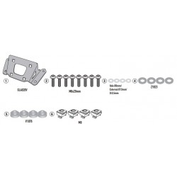 Givi Κιτ για ζελατίνα MT-09 - MT-09 SP '21 A2156 ΑΞΕΣΟΥΑΡ ΜΟΤΟ