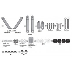 Givi Κιτ για Ζελατίνα Fiddle 125 EURO 5 '20 A7062A ΖΕΛΑΤΙΝΕΣ & ΚΙΤ ΤΟΠΟΘΕΤΗΣΗΣ