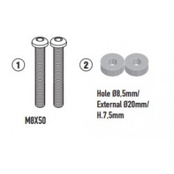 Givi Κιτ ζελατίνας A8707A Benelli Imperiale 400 ('20)