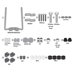 Givi Κιτ για ζελατίνα D’elight 125 ('21) A2154A ΑΞΕΣΟΥΑΡ ΜΟΤΟ