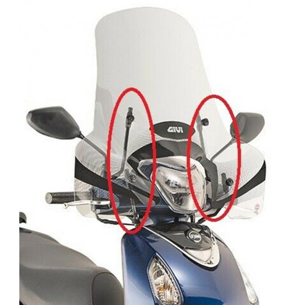 Givi Κιτ ζελατίνας για Symphony 125 Euro 5 A7061A ΖΕΛΑΤΙΝΕΣ & ΚΙΤ ΤΟΠΟΘΕΤΗΣΗΣ