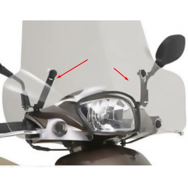 Givi Kit A8100A Ζελατίνα Peugeut Tweet 50-125-150  ΖΕΛΑΤΙΝΕΣ & ΚΙΤ ΤΟΠΟΘΕΤΗΣΗΣ