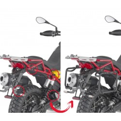 GIVI Βάσεις Πλαϊνών Βαλιτσών για Monokey V85 TT '19-'21 PLOR8203MK