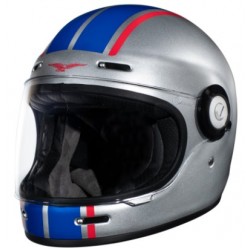 Moto Guzzi Κράνος MRV Ασημί / Μπλε / Κόκκινο 