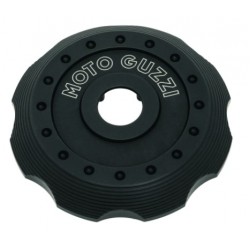 Κάλυμμα Τάπας Τεπόζιτου Βενζίνης Μαύρο V7 '21 ΑΞΕΣΟΥΑΡ ΜΟΤΟ