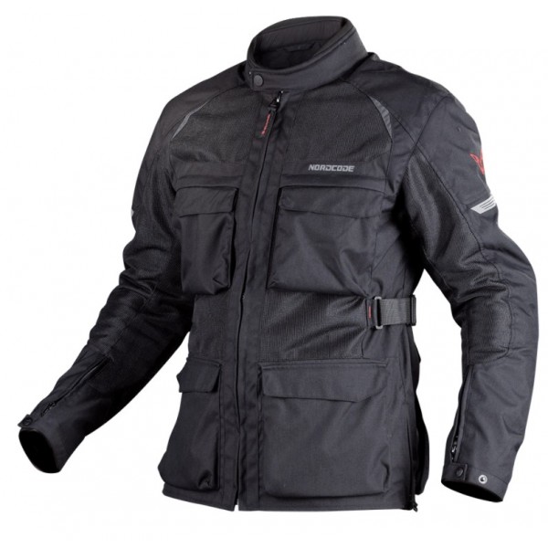 Nordcode Μπουφάν Καλοκαιρινό Terra Flow Μαύρο ΕΝΔΥΣΗ