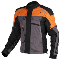 Nordcode Μπουφάν X-Cross Ανδρικό Καλοκαιρινό Σκούρο Γκρι / Πορτοκαλί ΕΝΔΥΣΗ