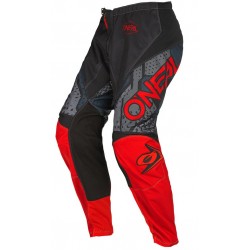 Oneal MX Παντελόνι Elements Camo V.22 Μαύρο / Κόκκινο ΕΝΔΥΣΗ