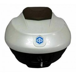 Piaggio Βαλιτσάκι Beverly 300/350 EU4 36L Άσπρη (Μαύρη Πλάτη) 595