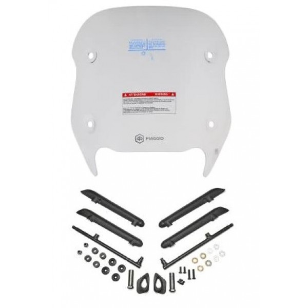 Piaggio Παρμπρίζ Κοντό Διάφανο για Νέο Beverly 300/400 2021