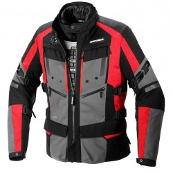 Spidi Μπουφάν Μηχανής 4 Season H1OUT Ανδρικό Μαύρο / Γκρι / Κόκκινο 014 Μπουφάν Textile