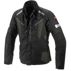 Spidi Μπουφάν Outlander  H2OUT Ανδρικό Χειμερινό Μαύρο / Πράσινο 449 Μπουφάν Textile