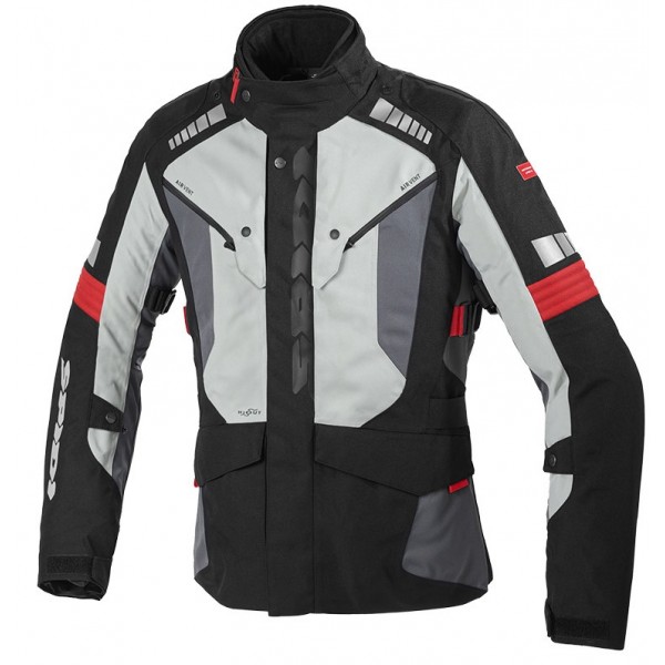 Spidi Μπουφάν Outlander H2OUT Ανδρικό Χειμερινό Μαύρο / Πάγου / Κόκκινο 497 Μπουφάν Textile