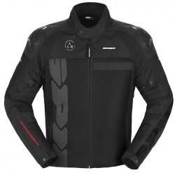 Spidi Μπουφάν Μηχανής Καλοκαιρινό Progressive Net Windout Μαύρο 026
