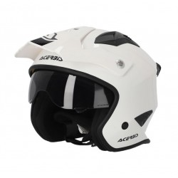 Acerbis Κράνος Jet Aria ECE22.06 25055.030 Ασπρο ΚΡΑΝΗ