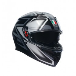 AGV Κράνος K3 E2206 Compound Matt Black / Grey AGV Κράνος K3 E2206 Compound Matt Black / Grey