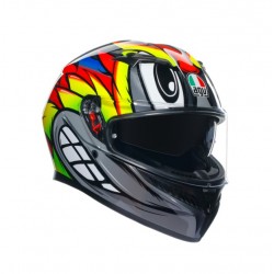 AGV Κράνος K3 E2206 Birdy 2.0 Grey / Yellow / Red