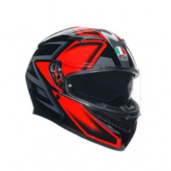 AGV Κράνος K3 E2206 Compound Black / Red