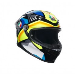 AGV Κράνος K6 S DOT (E2206) - Joan  Black /Blue / Yellow