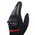 Dainese Γάντια Mig 3 Air Tex Black / FLuo Red ΕΝΔΥΣΗ