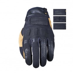 Five Γάντια Scrambler Mαύρο / Tan Vintage Γάντια