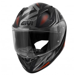 Givi Κράνος H50.7 Phobia Matt Black / Red (ECE 22.06)