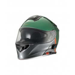 Moto Guzzi Κράνη Ανοιγόμενα Με Bluetooth Πράσινο Flip Up / Modular