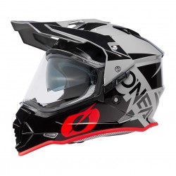 Oneal Κράνος Sierra R V.23 Γκρι / Μαύρο / Κόκκινο (ECE 22.06)