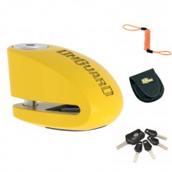 ON GUARD Κλειδαριά Δισκοφρένου Με Συναγερμό 6mm 120DB ΑΝΤΙΚΛΕΠΤΙΚΑ