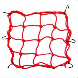 Pilot Ελαστικό Δίχτυ Με Γάντζους 40*40 Κόκκινο