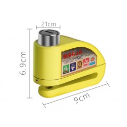 Pilot Κλειδαριά Δισκοφρένου & Συναγερμός BG0104 Κίτρινη ΑΝΤΙΚΛΕΠΤΙΚΑ