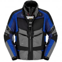 Spidi Μπουφάν Μηχανής 4 Season Evo 4 Eποχών Ανδρικό Μπλέ 050