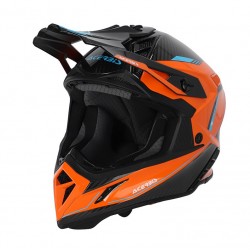 Acerbis Κράνος Steel Carbon 25047.209 Πορτοκαλί / Μαύρο ΚΡΑΝΗ