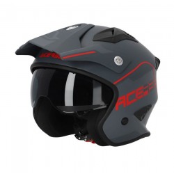 Acerbis Κράνος Jet Aria Γκρι / Κόκκινο  ECE 22.06 25055.801 Acerbis Κράνος Jet Aria Γκρι / Κόκκινο  ECE 22.06 25055.801